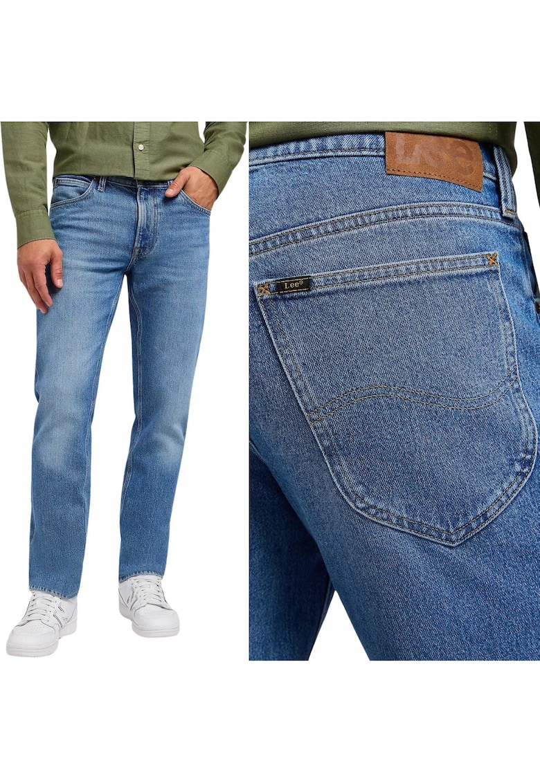 Jeans bărbați Daren - regular straight - albastru - L32 - Albastru