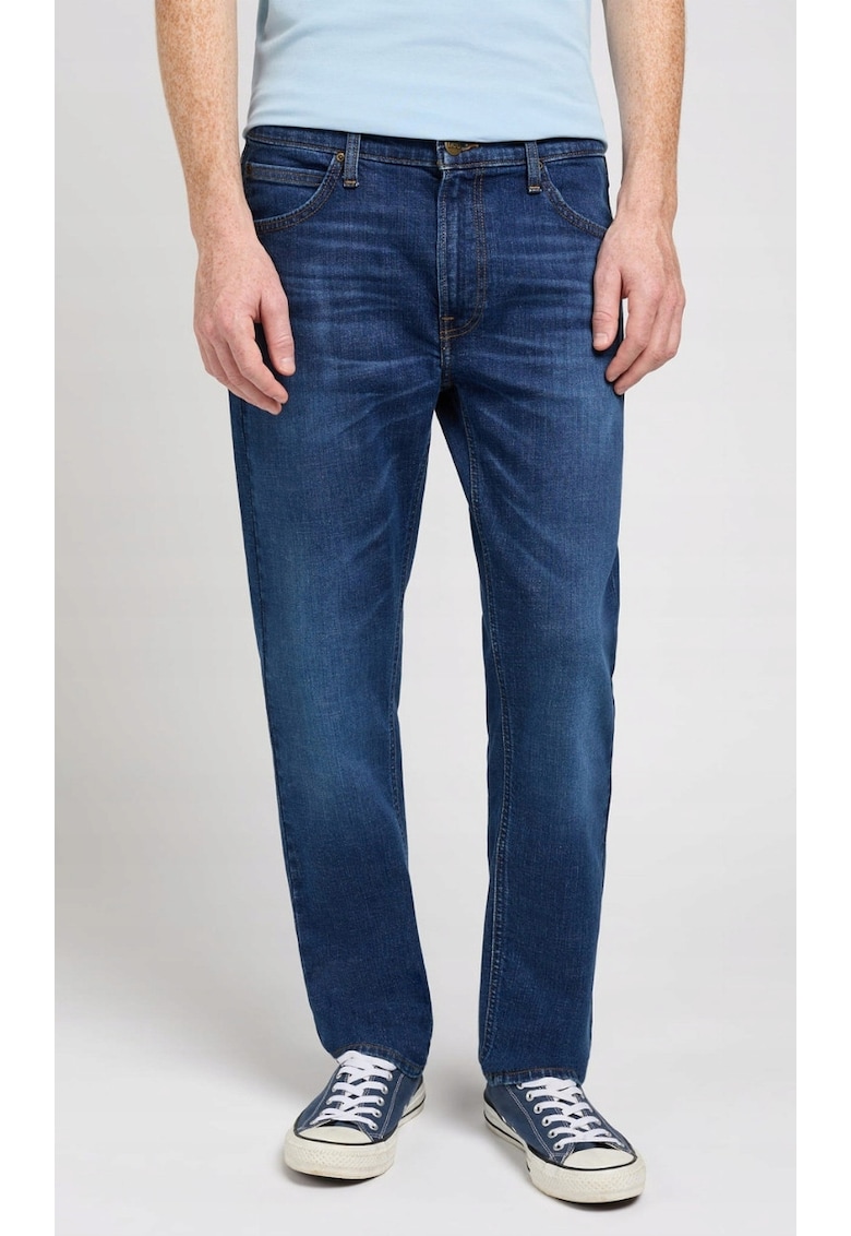 Blugi Daren - croiala dreapta - bleumarin - bumbac elastan