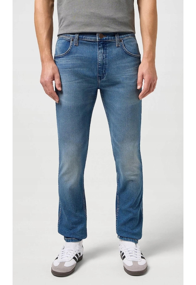 Blugi barbati - model Greensboro - elasticitate suplimentara - albastru - bumbac