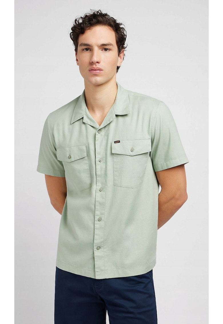 Tricou barbati - SS CHETOPA - verde - maneca scurta - relaxat