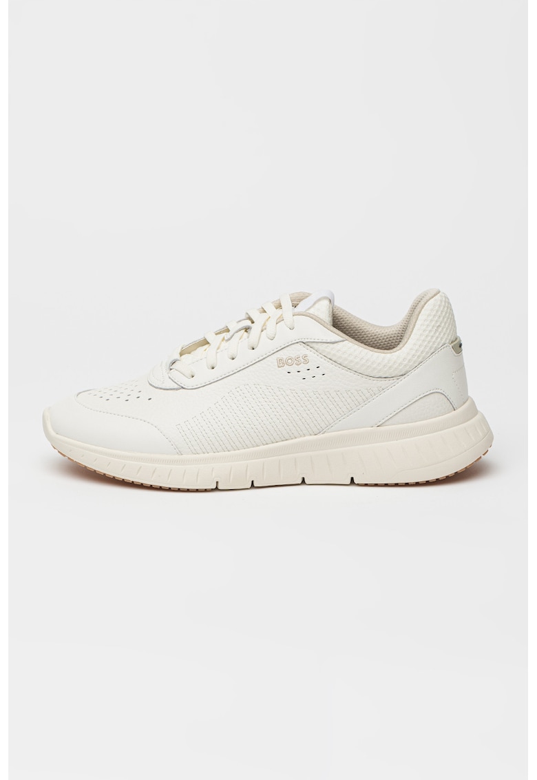 Pantofi cu logo - pentru alergare Titanis - Alb murdar