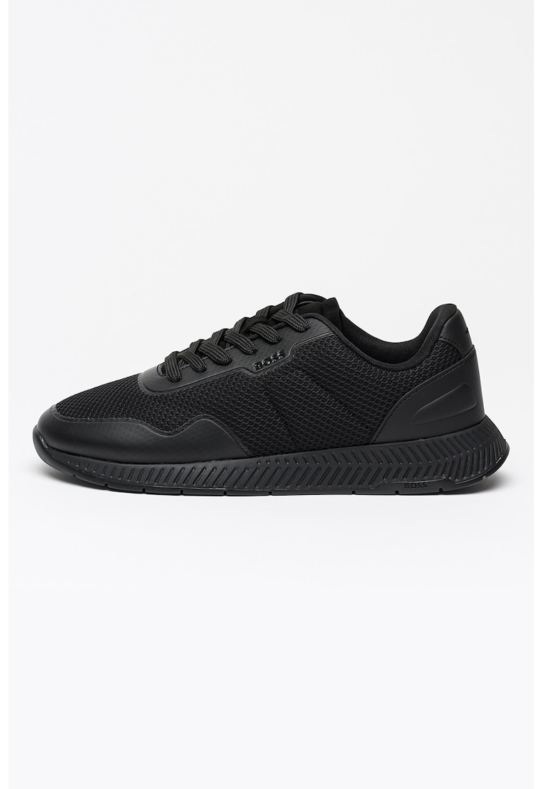 Pantofi sport de plasa Titanium - Negru