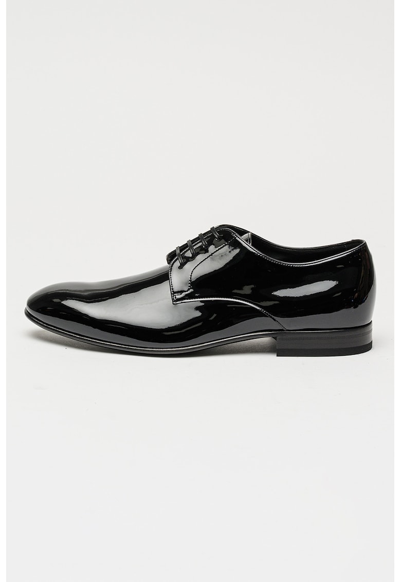 Pantofi de piele lacuita Derrek - Negru