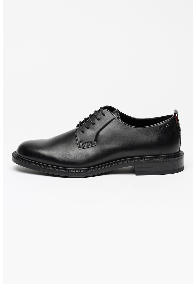 Pantofi derby din piele Lysander - Negru
