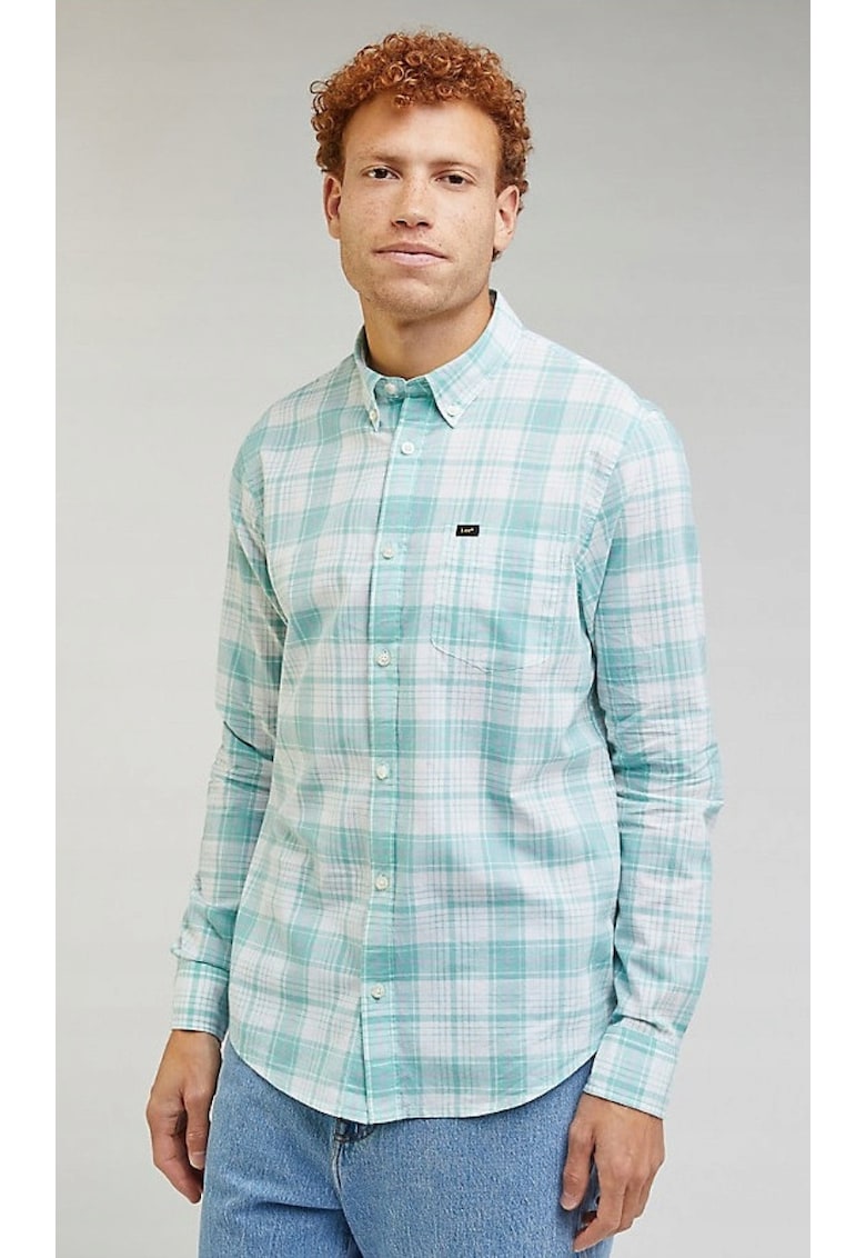 Camasa bumbac - Albastru