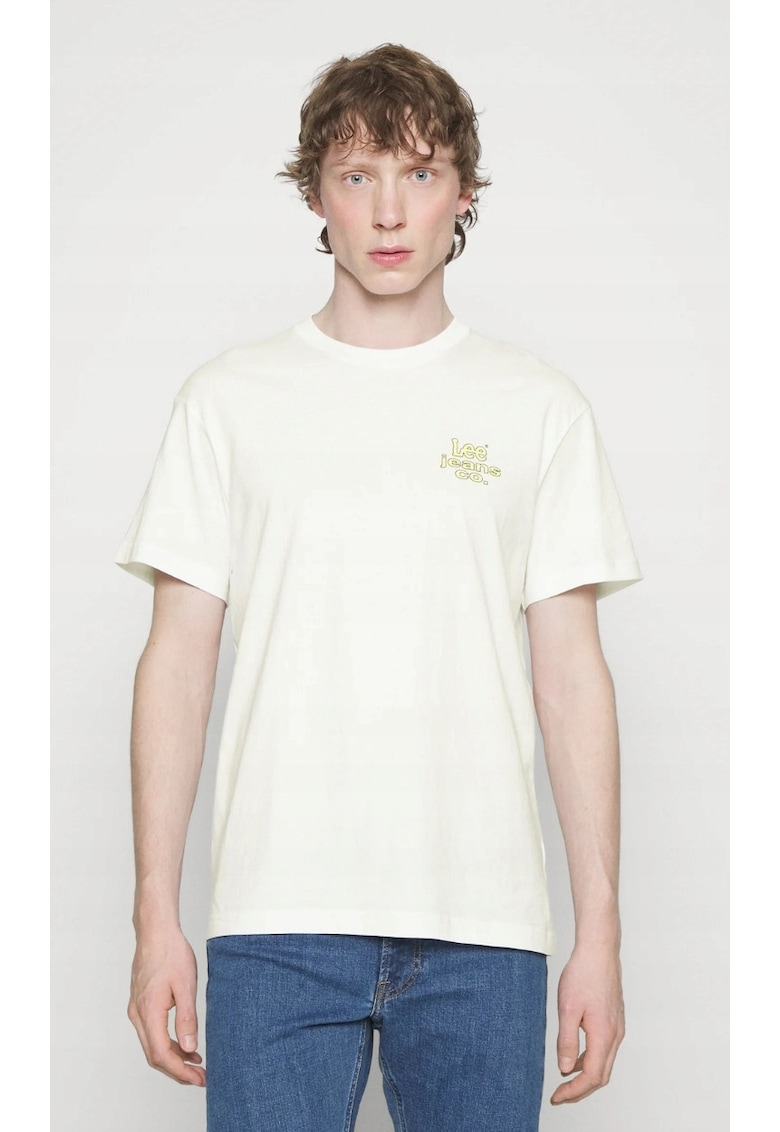 Tricou barbati - bumbac - alb - Alb