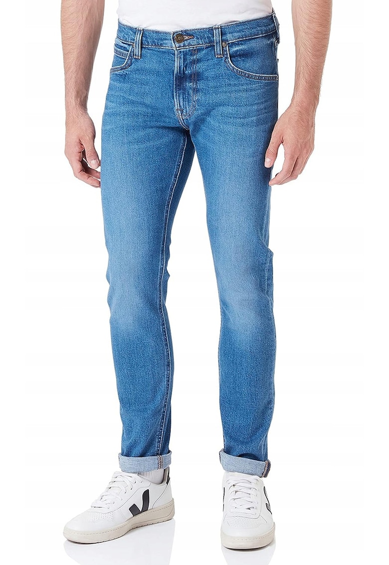 Lee Blugi barbatesti Luke - bumbac/elastan - slim fit - albastru