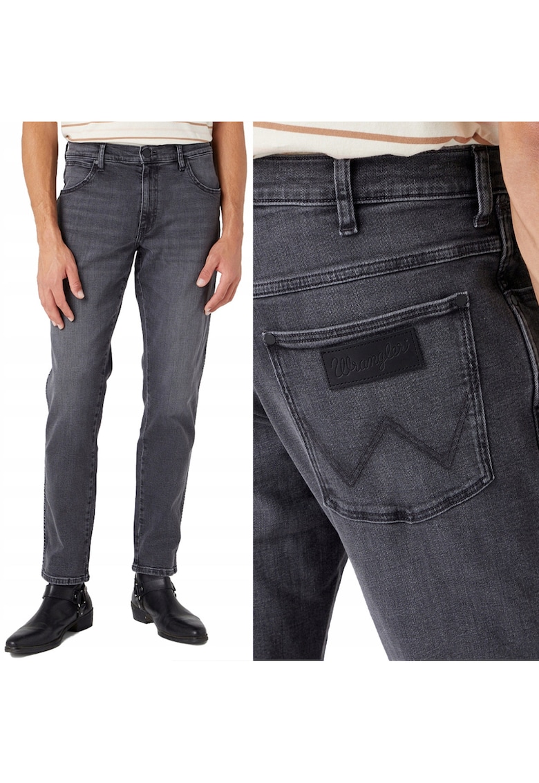 Blugi bărbați Wrangler 881 Tapered gri