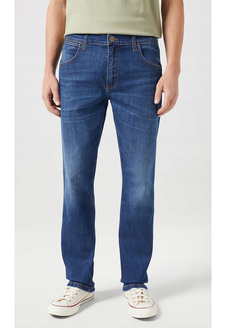 Blugi Greensboro albastru inchis - Albastru