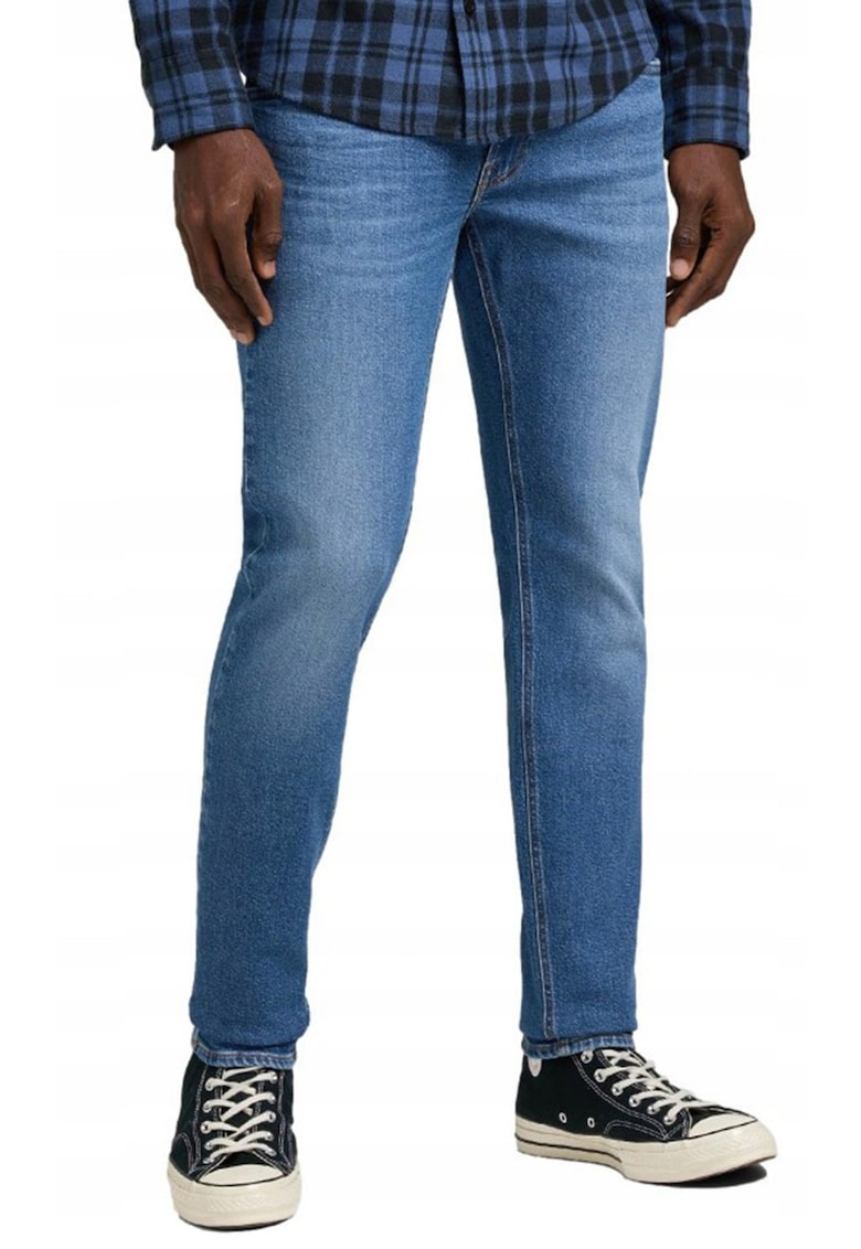 Blugi barbati Luke Slim Tapered - albastru - croiala subtire - usor elastici -
