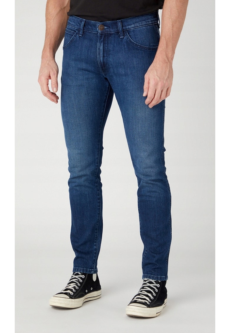 Blugi barbati - BRYSON - skinny - albastru - bumbac -