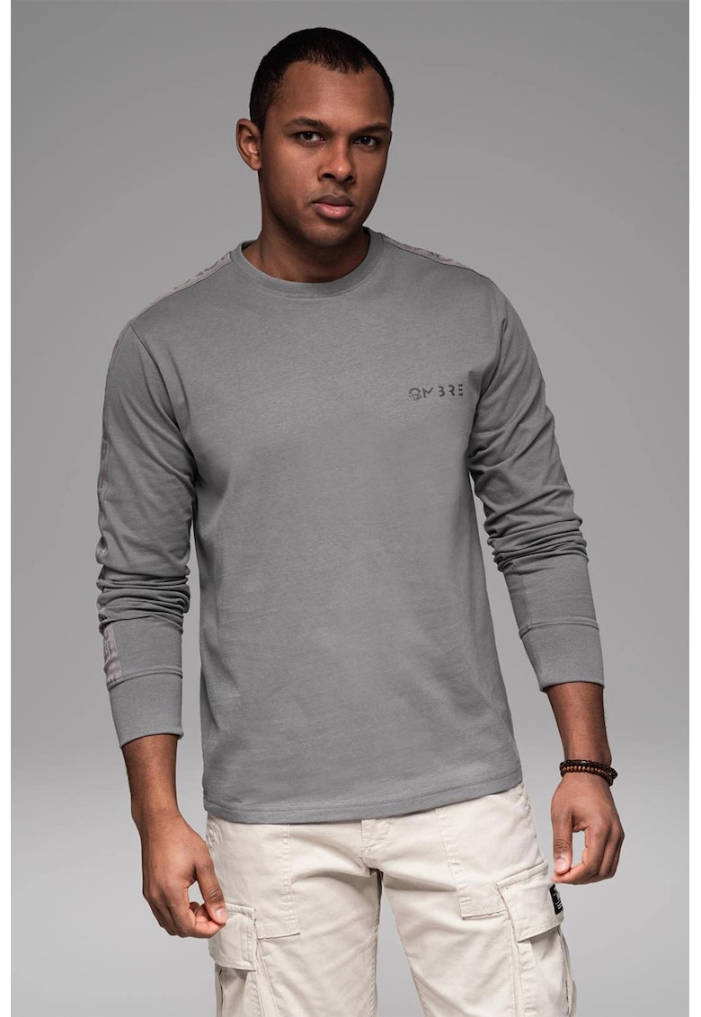 Bluza regular fit cu imprimeu logo