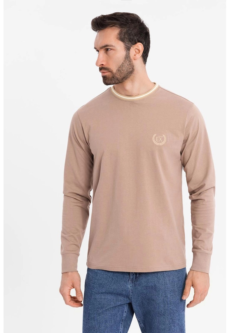 Bluza de bumbac cu logo