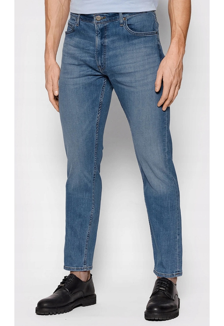 Blugi Rider Slim - bumbac organic - albastri - din