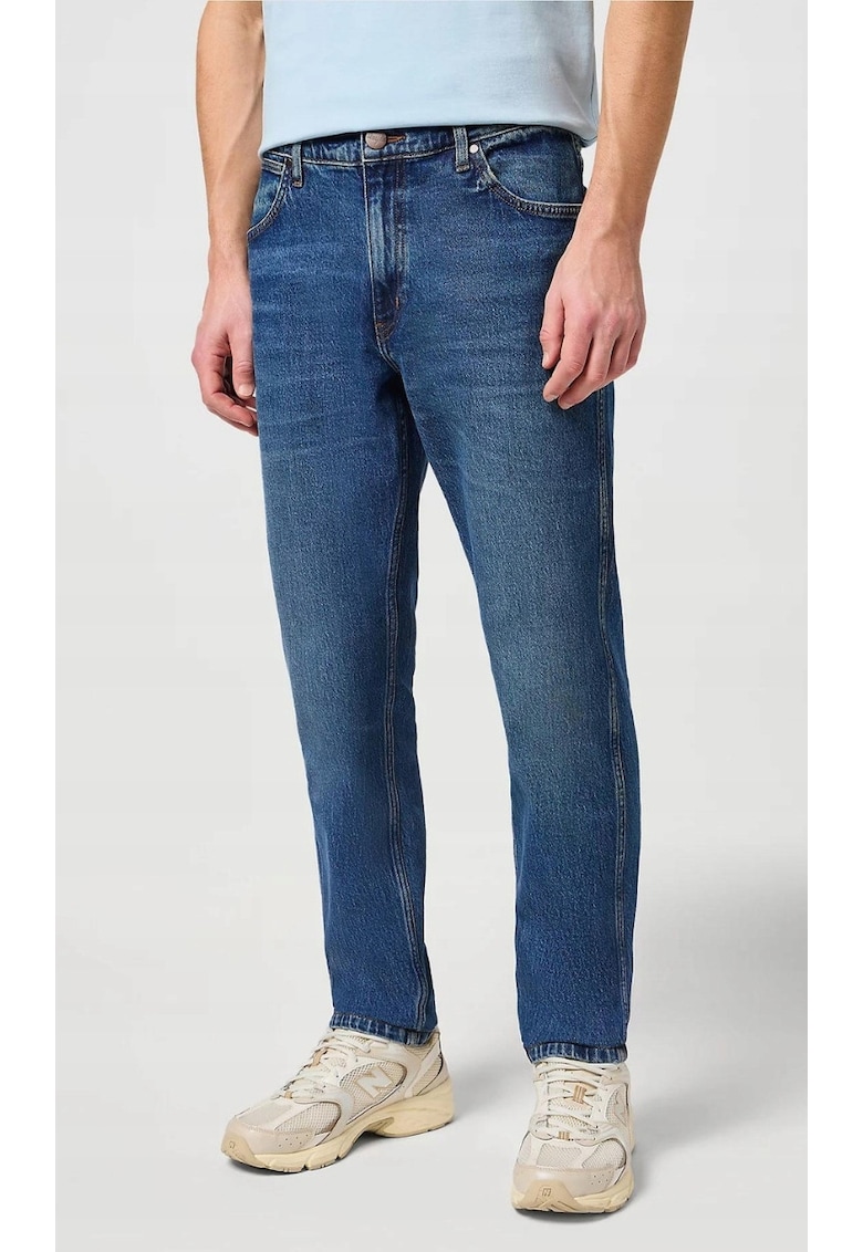 Blugi River bumbac/elastan - albastru