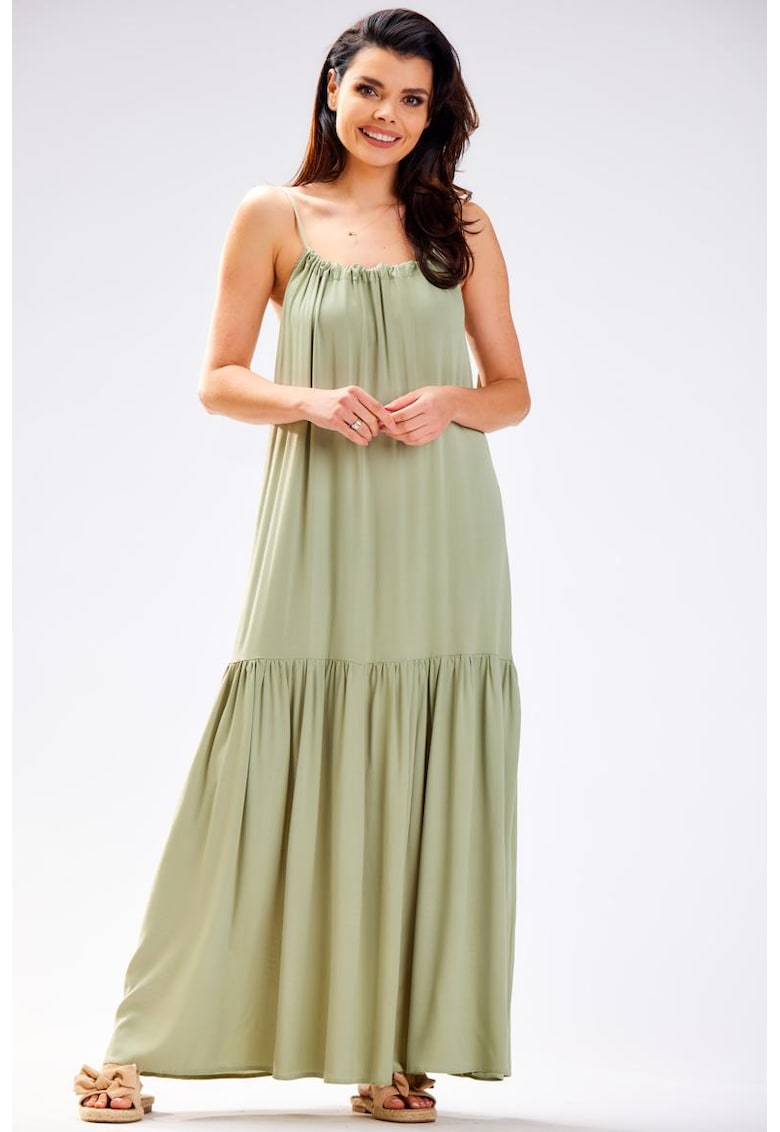 Lunga Rochie Fara maneca A582