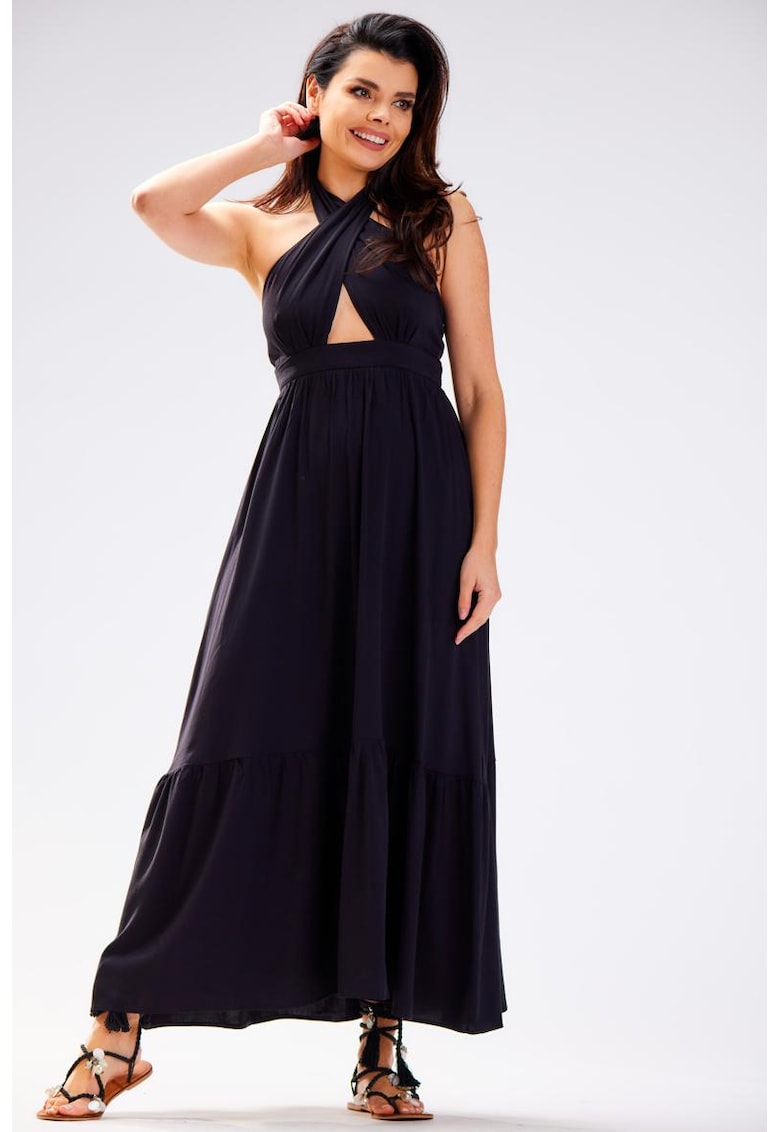 Lunga Rochie Fara maneca A583