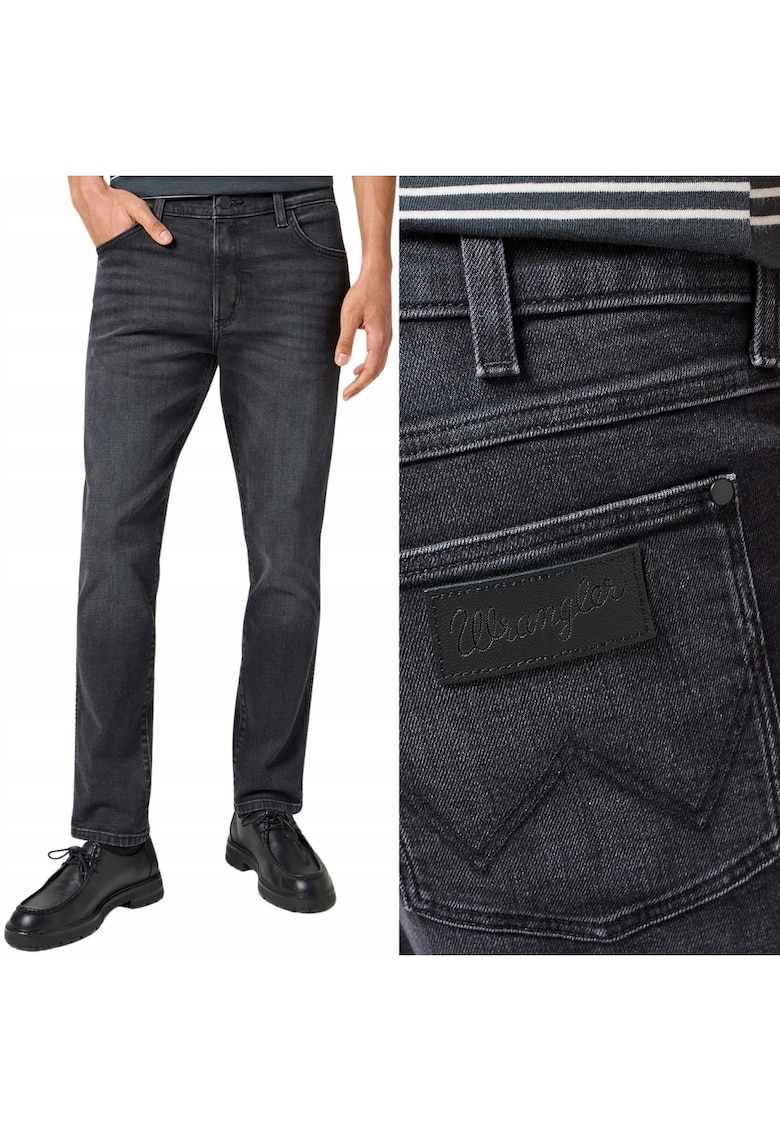 Wrangler Larston Slim Tapered - gri - Gri