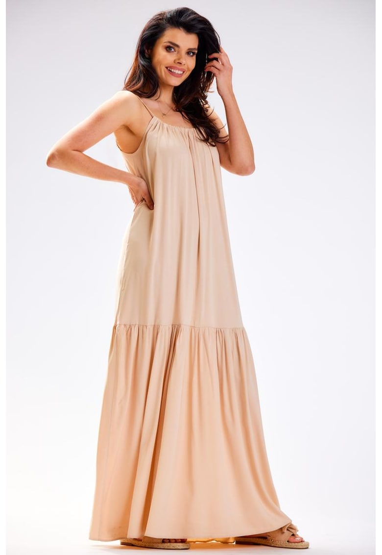 Lunga Rochie Fara maneca A582