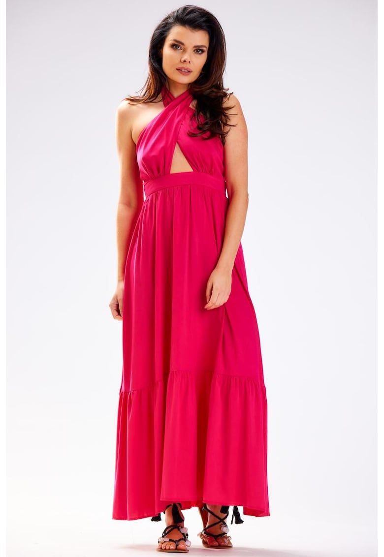 Lunga Rochie Fara maneca A583