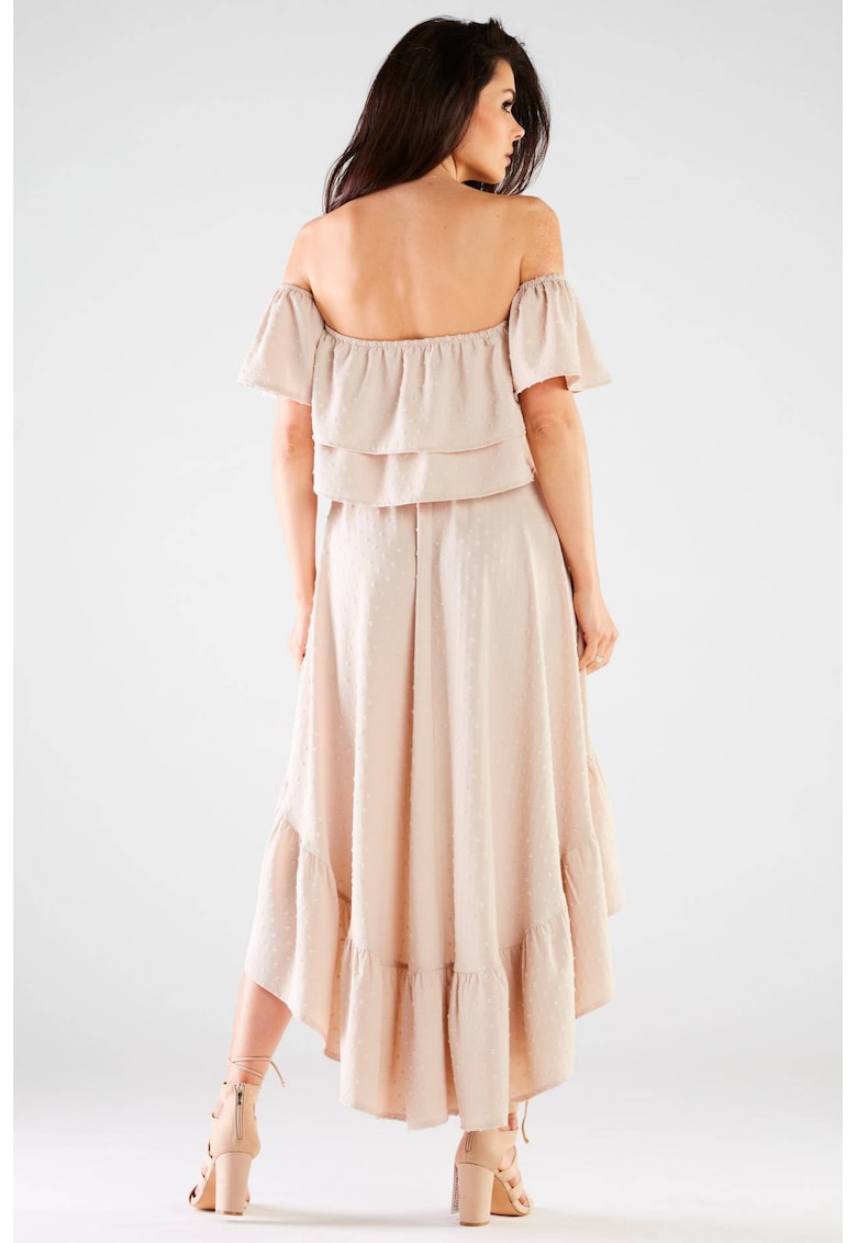 Fusta Midi Casual Poliester A331