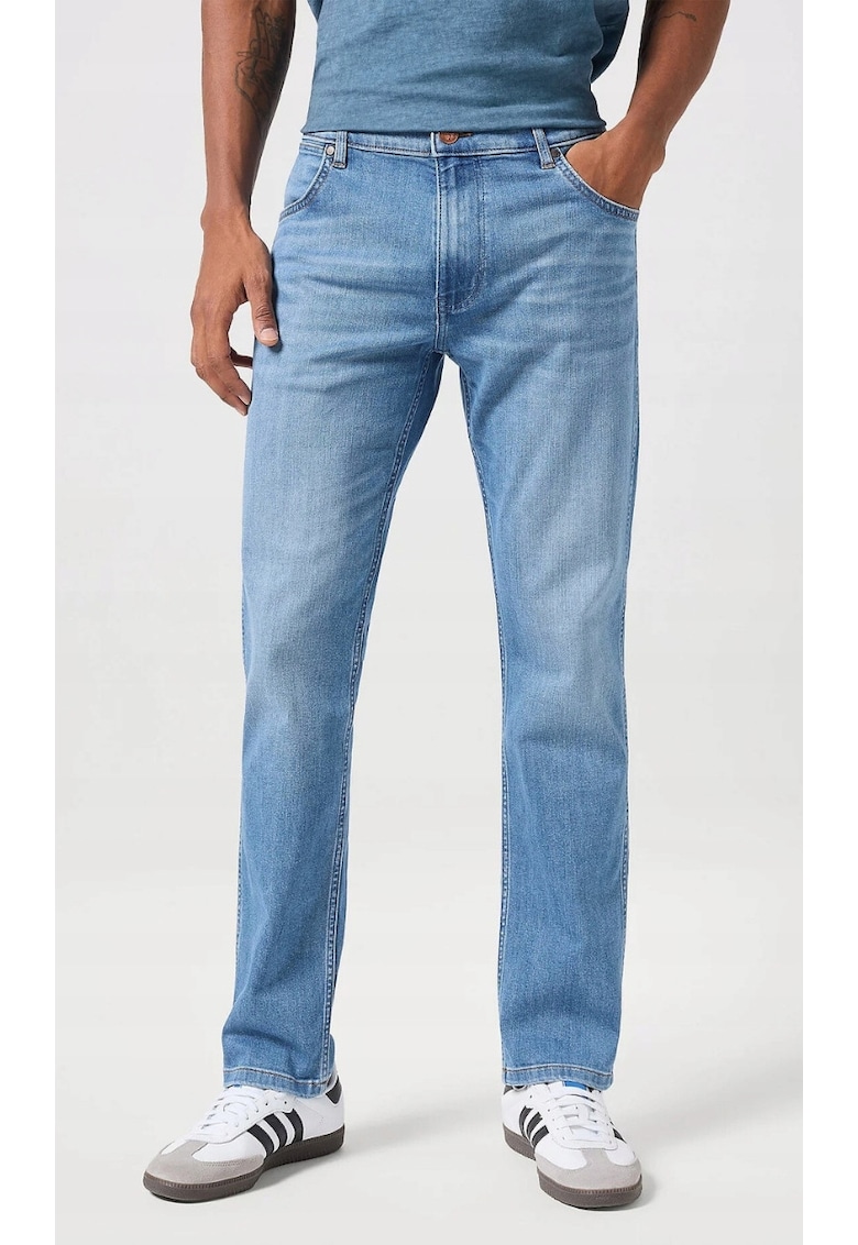 Blugi barbati Greensboro - albastru - elastici - din bumbac - set de 2 bucati -