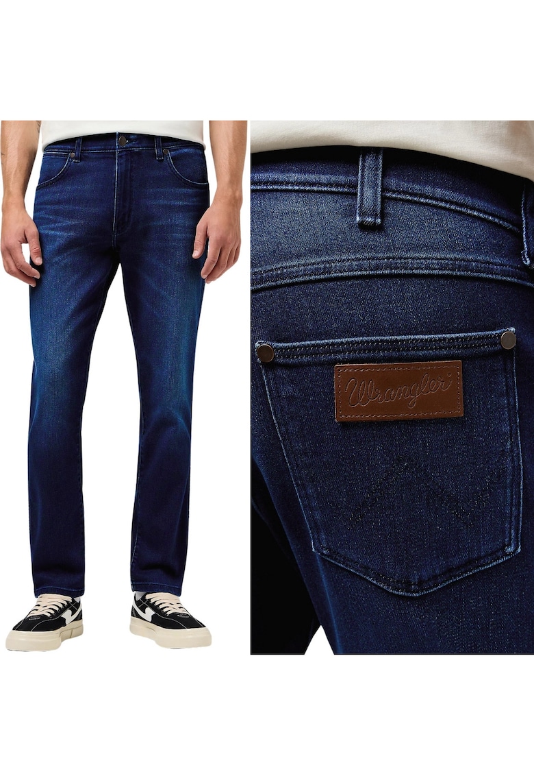 bărbați Larston 812 slim tapered - albastru închis - elastic L32