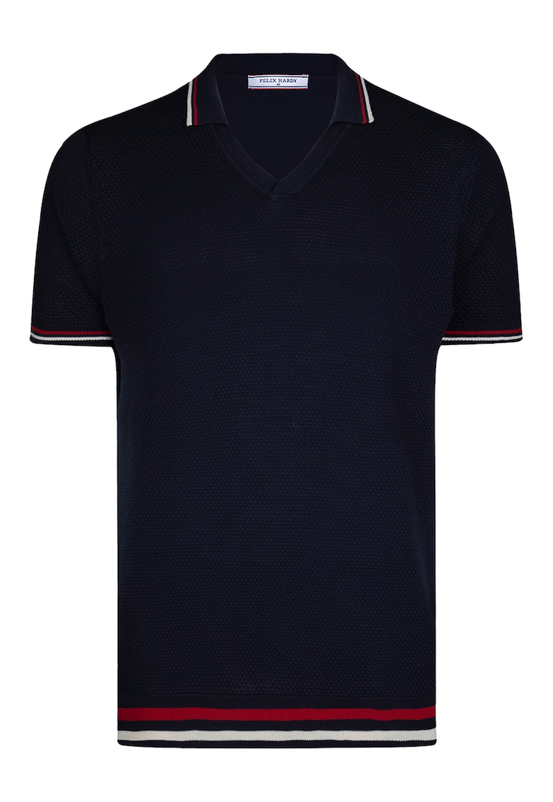 Pulover polo cu maneci scurte