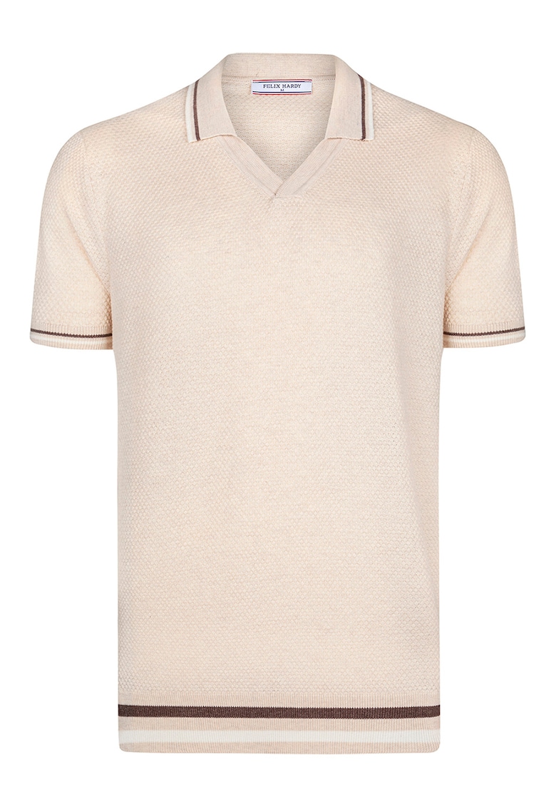 Pulover polo cu maneci scurte