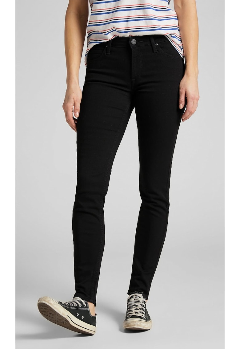 Blugi dama Scarlett - bumbac/poliester/elastan - negru