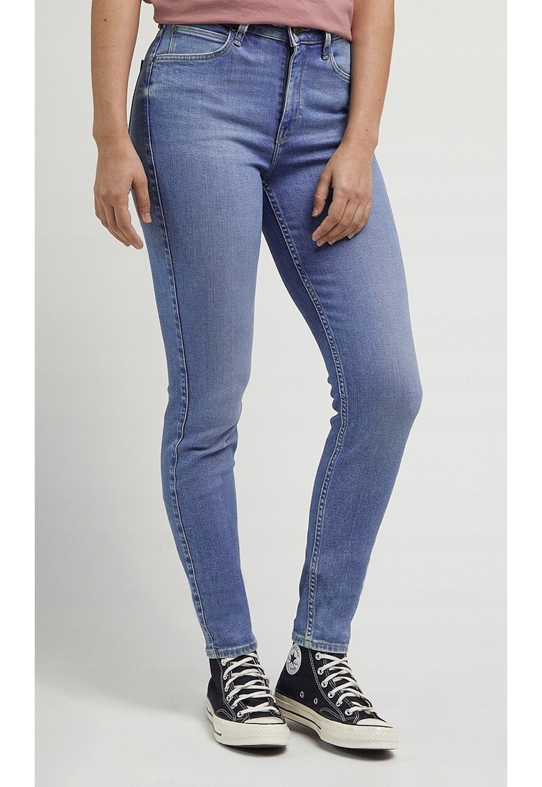 Blugi dama Scarlett - bumbac/elastan - albastru