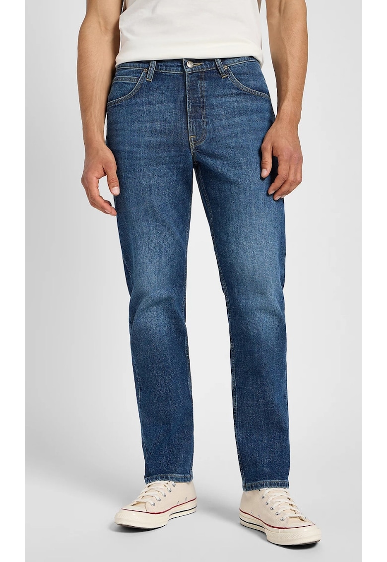 Blugi barbati Brooklyn - regular fit - albastru - bumbac