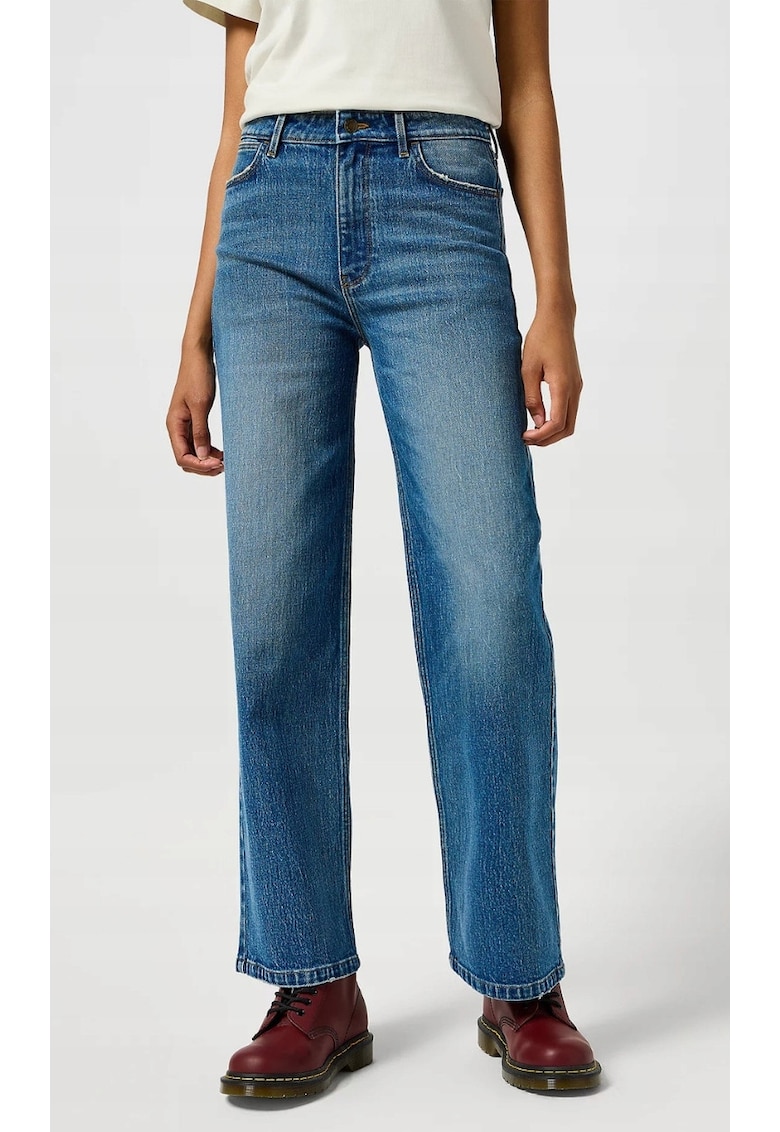 Blugi dama - Bumbac - Albastru - Albastru