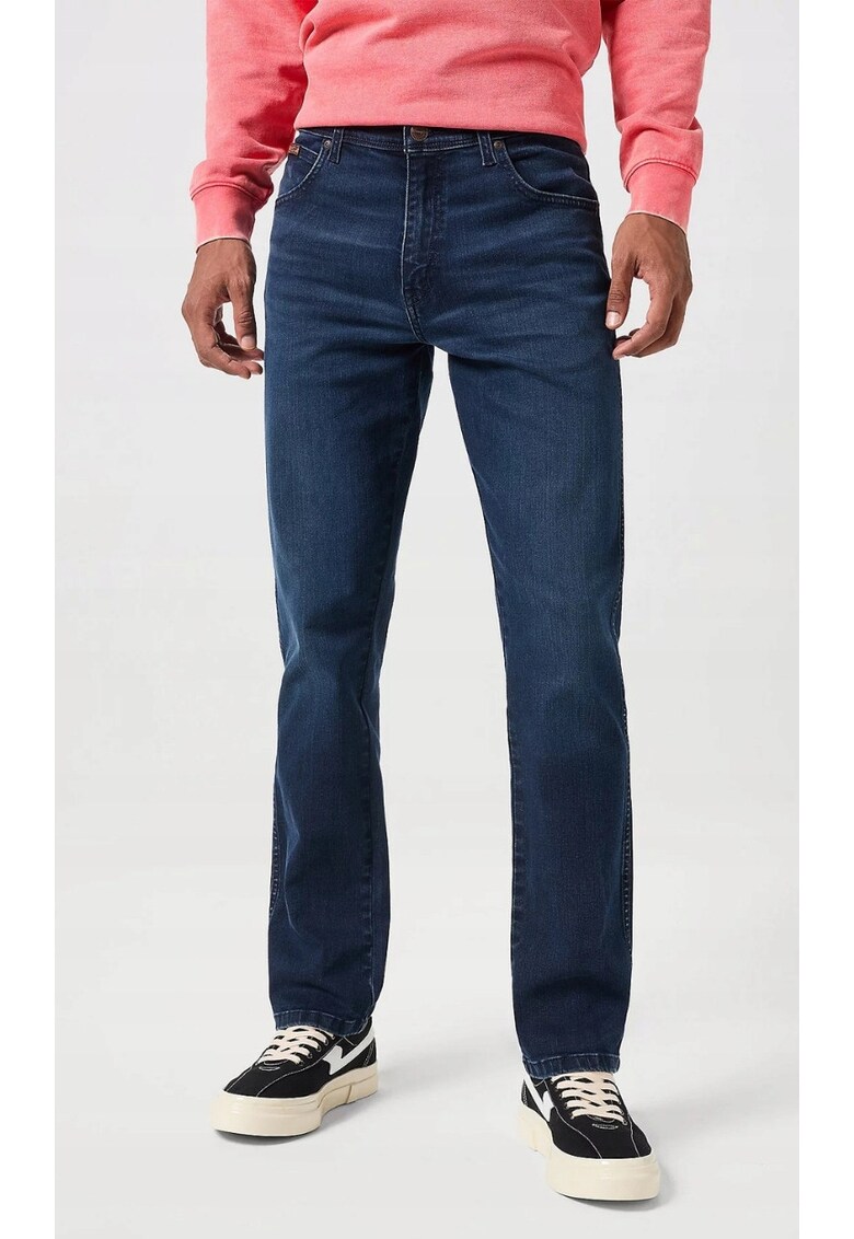 Blugi barbatesti Texas Wild Horse - bumbac/elastan - albastru inchis