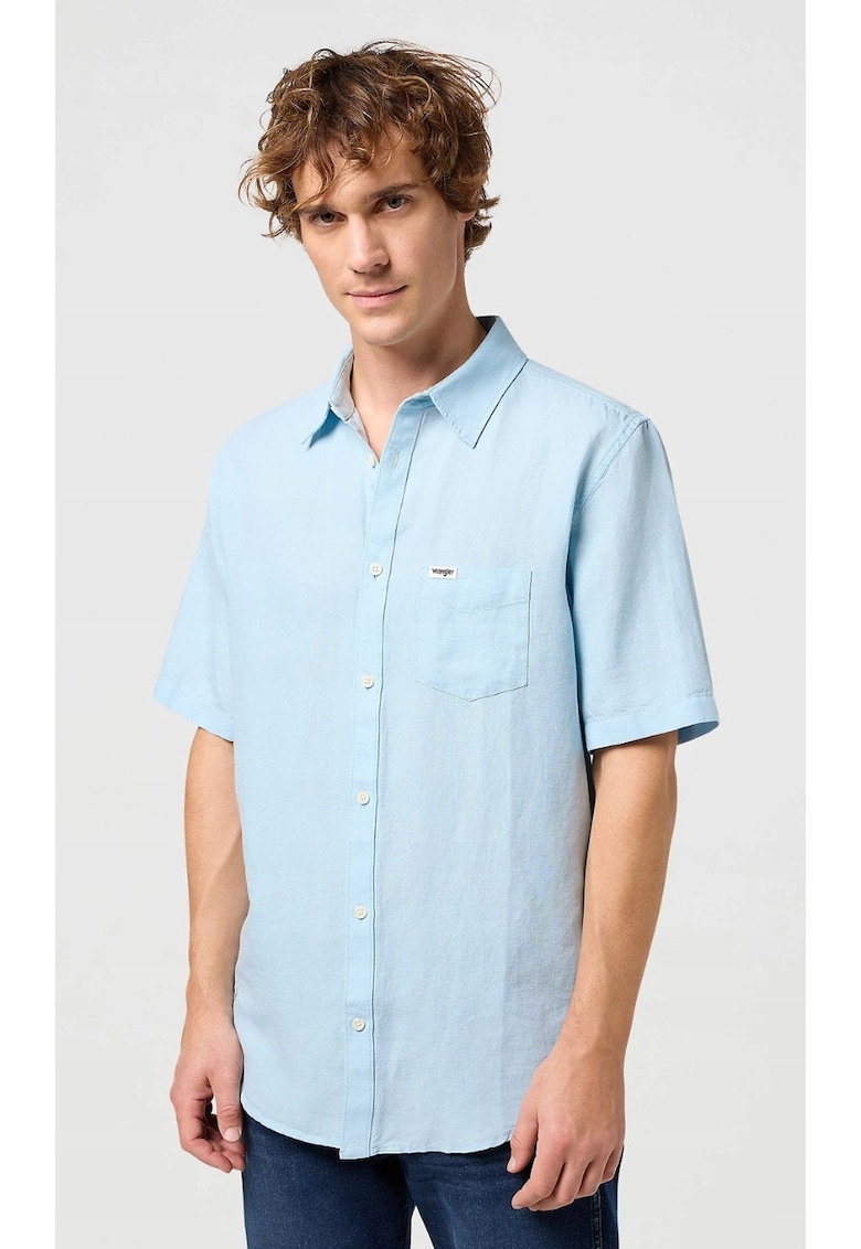 Camasa barbati - albastru - bumbac