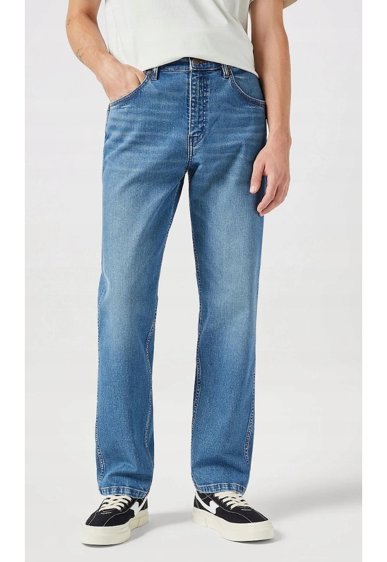 Blugi Frontier - albastru - bumbac