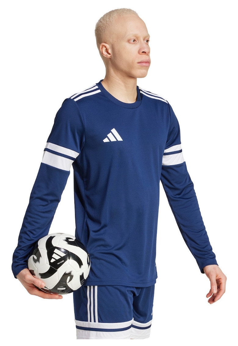 Tricou sportiv barbatesc Squadra 25 - maneca lunga - bleumarin - poliester reciclabil -