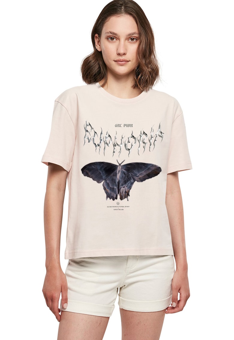 Tricou unisex din bumbac cu imprimeu grafic