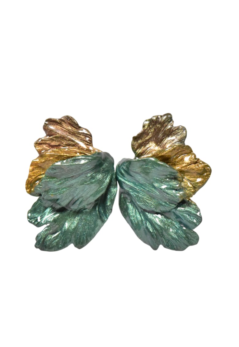 Cercei Marilu - Verde/Auriu