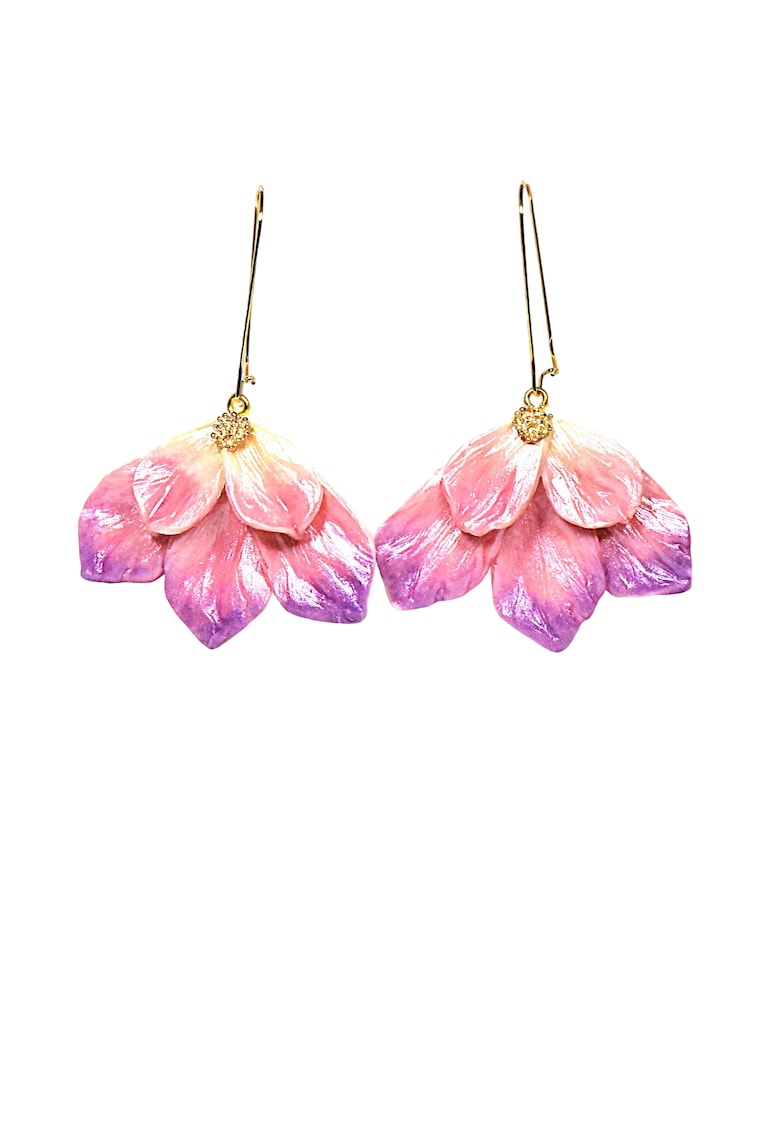 Cercei Leila - Auriu/Lila/Roz