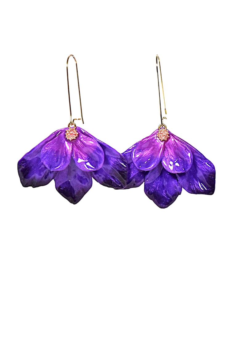 Cercei Leila - Auriu/Negru/Violet/Roz