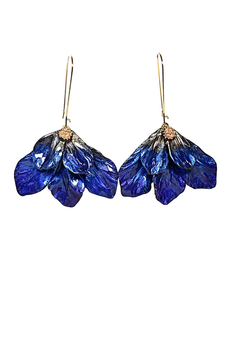 Cercei Leila - Auriu/Albastru