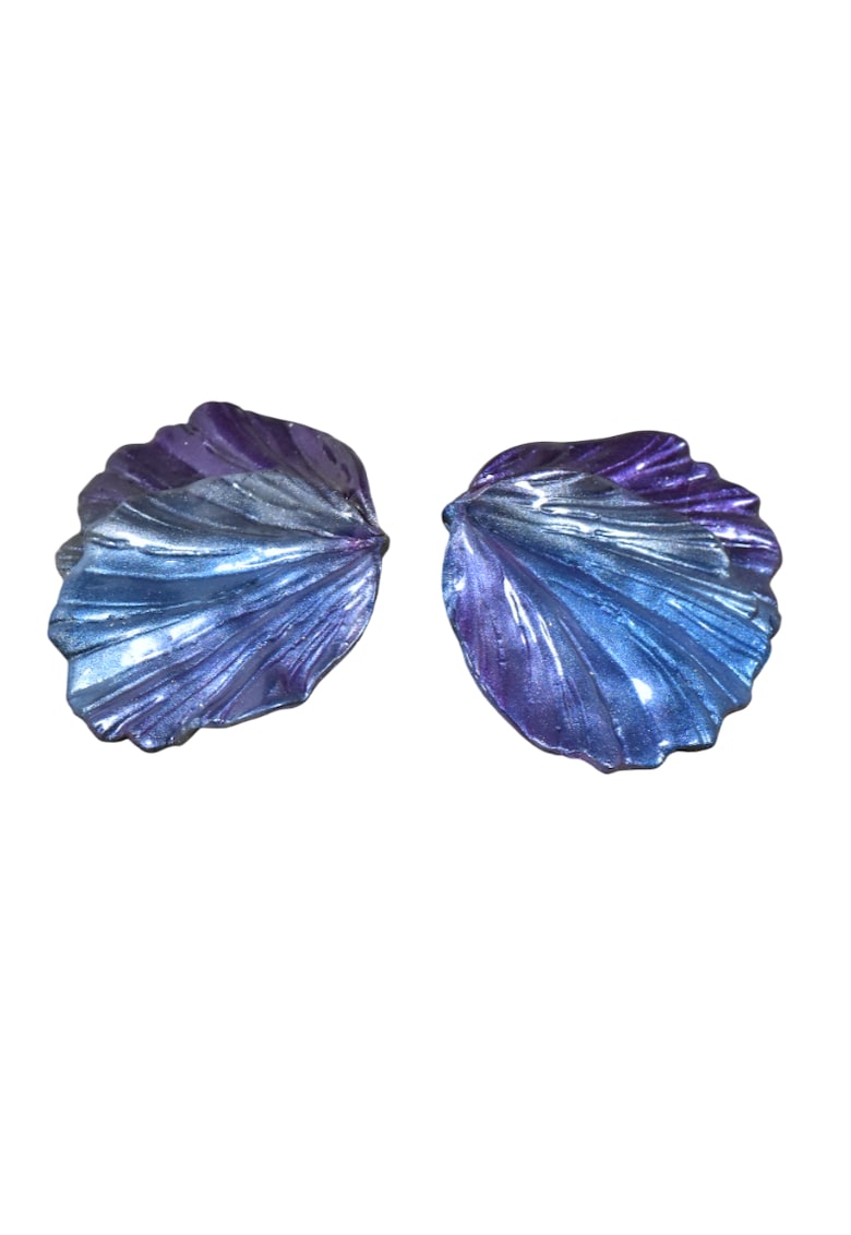 Cercei Calliope - Violet/Albastru