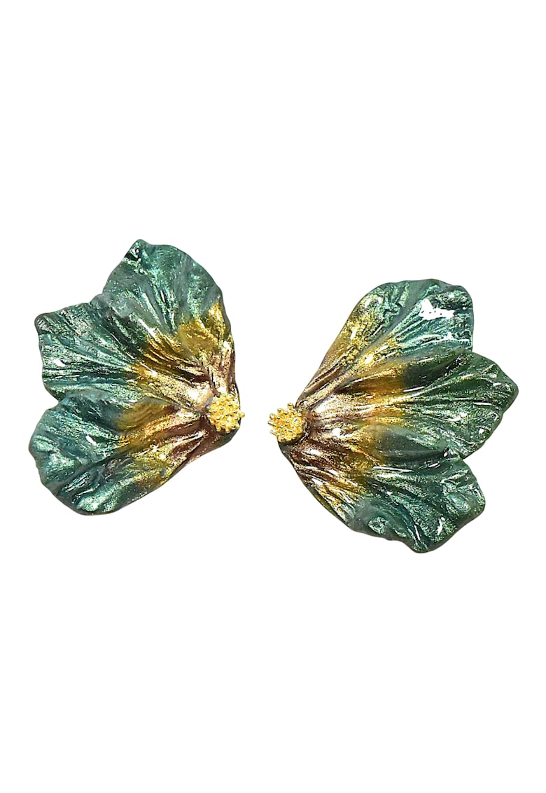 Cercei Mary - Verde/Auriu