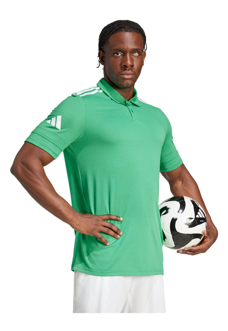 Tricou polo barbati Squadra 25 - verde - reciclat - Verde