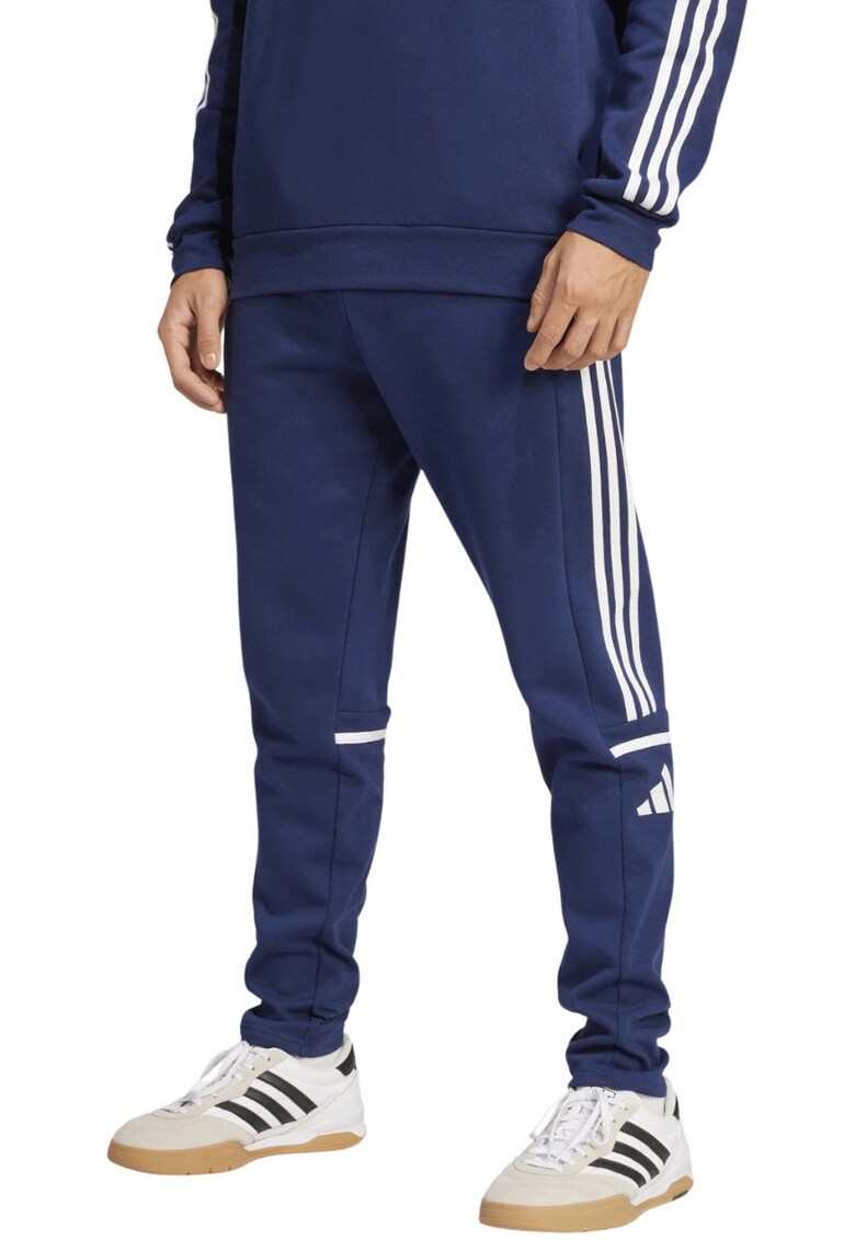 Pantaloni sport barbati Squadra 25 - bleumarin - bumbac/poliester - talie elastica -