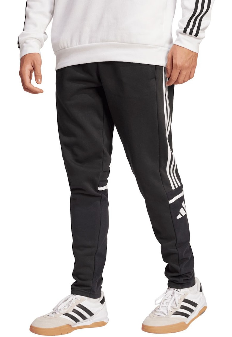 Pantaloni de trening Squadra 25 - negri - bumbac/poliester -