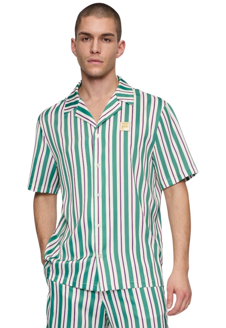 Camasa Fila - Lastro - verde-crem - material cu uscare rapida