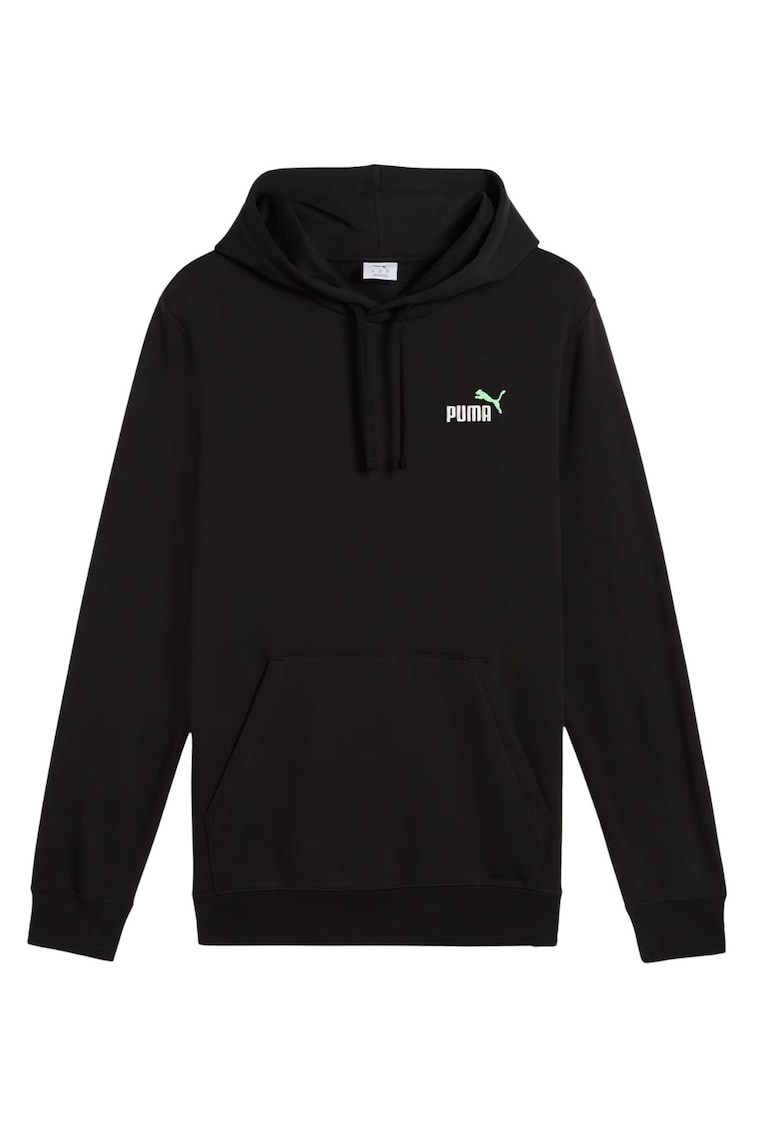 Hanorac barbatesc Ess 2 - negru - bumbac si poliester - gluga