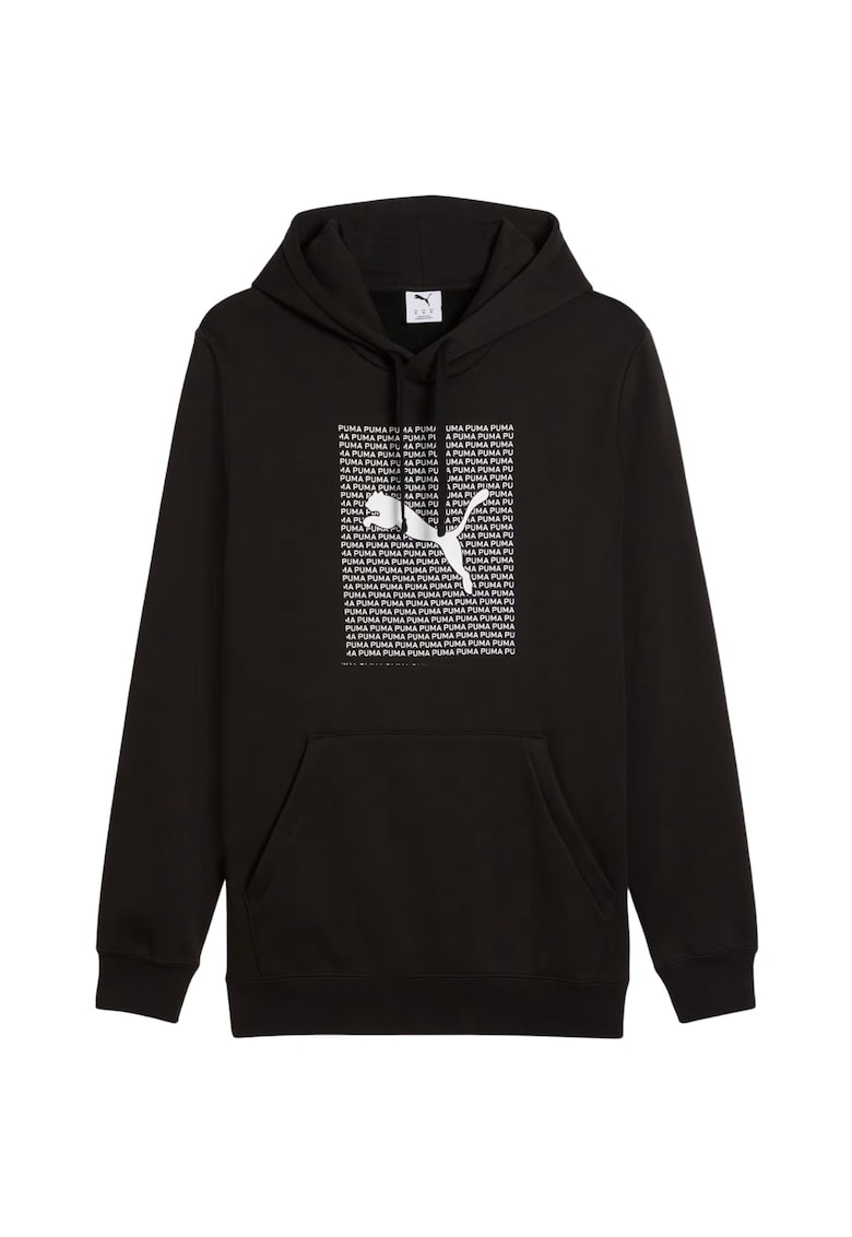 Hanorac sport barbati puma - model Ess Lo - neagra - material confortabil bumbac -